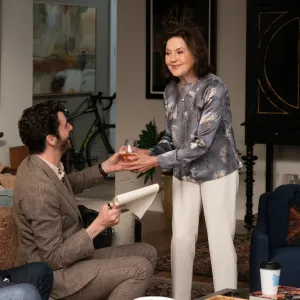 Gilmore Girls Kelly Bishop Makes Debuts as Harrison Ford s Ex Wife in Shrinking Sneak Peek