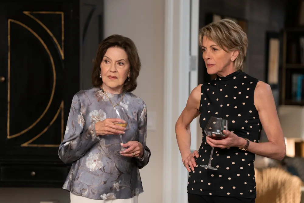 Gilmore Girls Kelly Bishop Makes Debuts as Harrison Ford s Ex Wife in Shrinking Sneak Peek