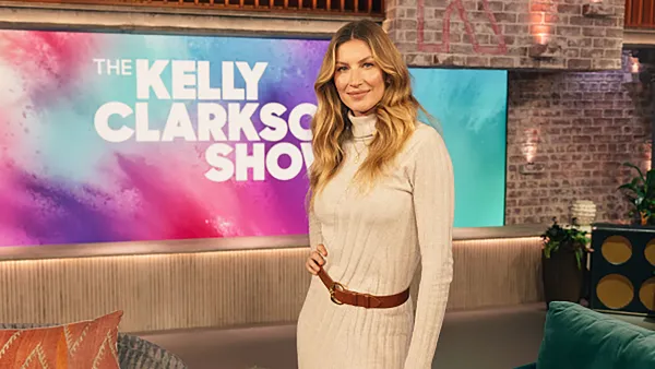 THE KELLY CLARKSON SHOW -- Episode 7I114 -- Pictured: Gisele Bündchen -- (Photo by: Weiss Eubanks/NBCUniversal via Getty Images)
