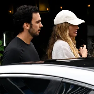 Gisele and Boyfriend Joaquim Step Out Together After Pregnancy News 2