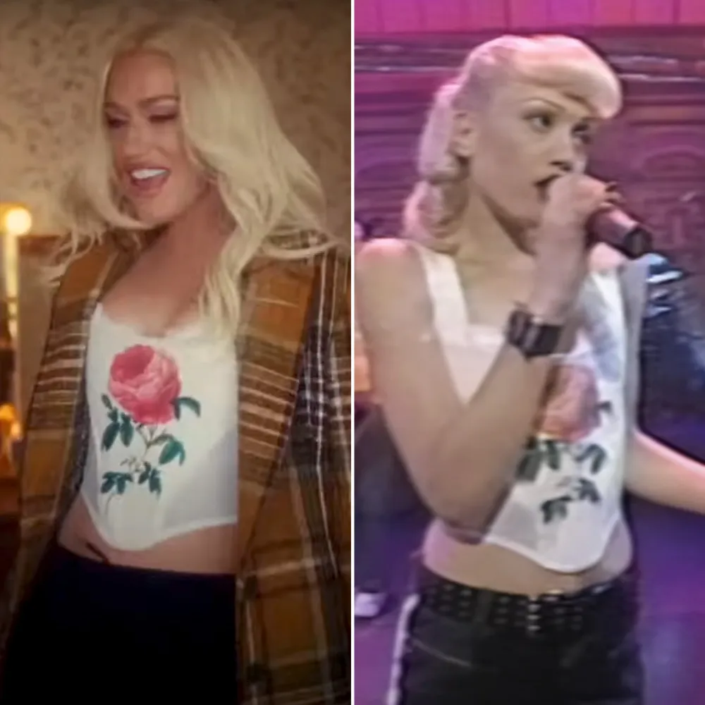 Gwen Stefani Rewears Vivienne Westwood Spiderwebs Corset in New Music Video