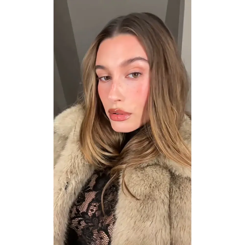 Hailey Bieber Shares Her Go-to Lip Combo for Fall