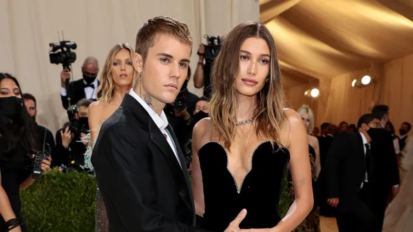 Hailey Bieber Shares Sweet Photo With Husband Justin Bieber and Baby Jack Enjoying Fall Stroll 786
