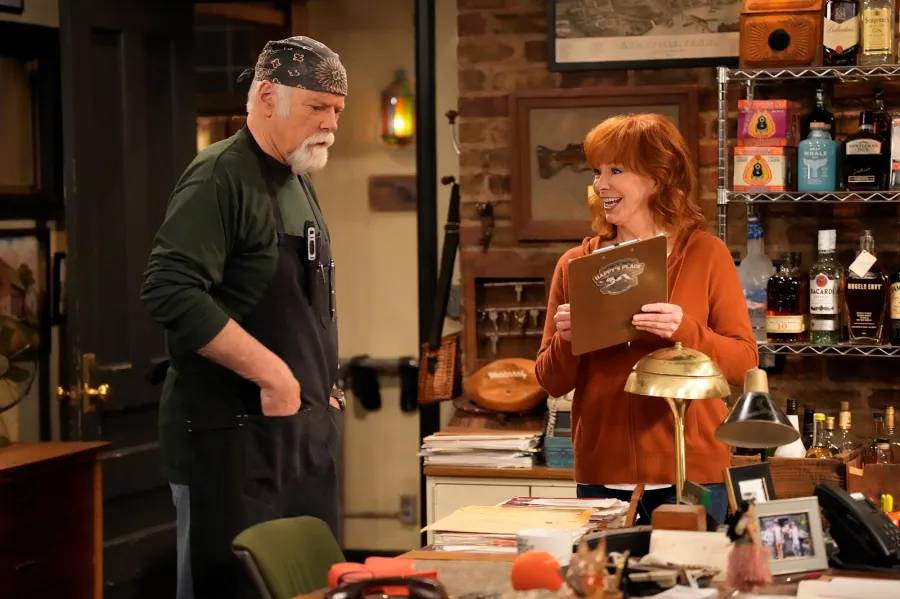 Happys Place Every Time Reba McEntire and Rex Linn Shared the Screen