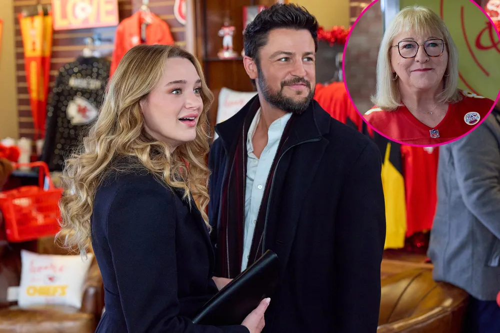 Holiday Touchdown A Chiefs Love Story Trailer Features Jenna Bush Hager Donna Kelce and Andy Reid 0193