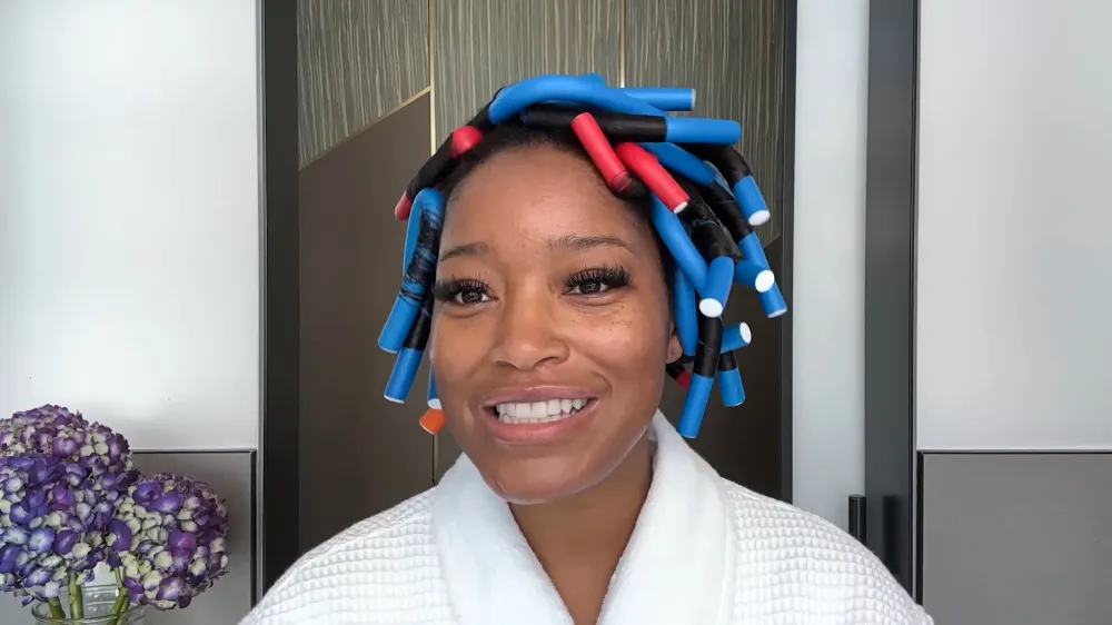 How Keke Palmer Takes Care of Her Postpartum Skin and Natural Curls