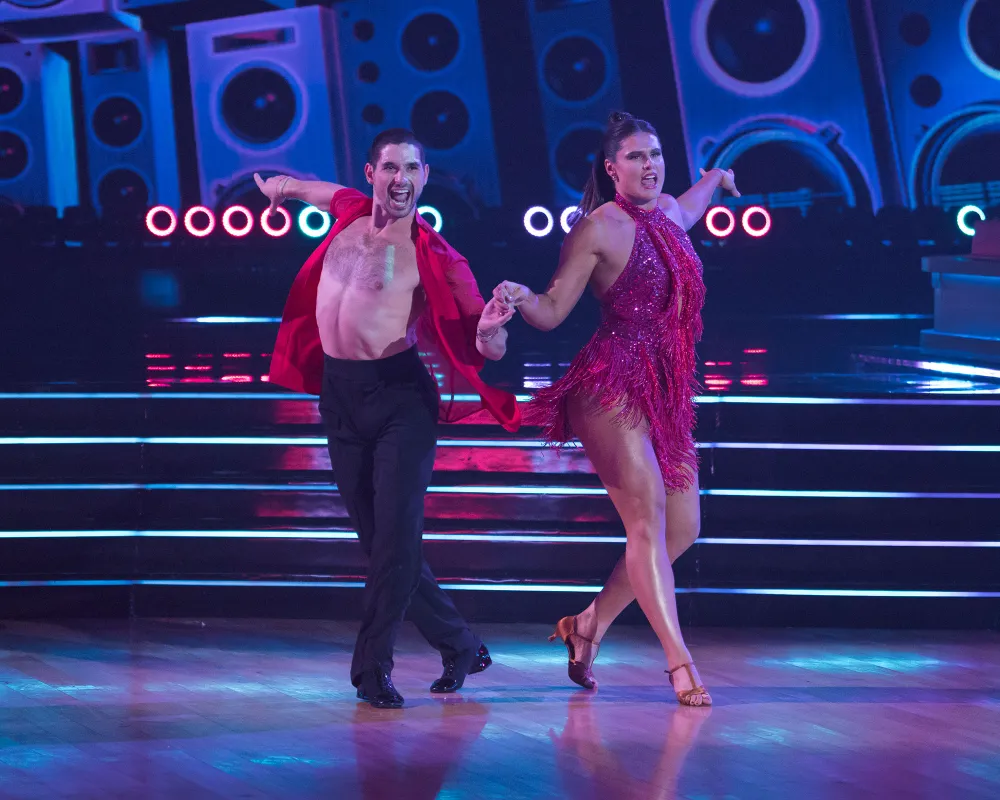 Ilona Maher and Alan Bersten DWTS 500th Episode