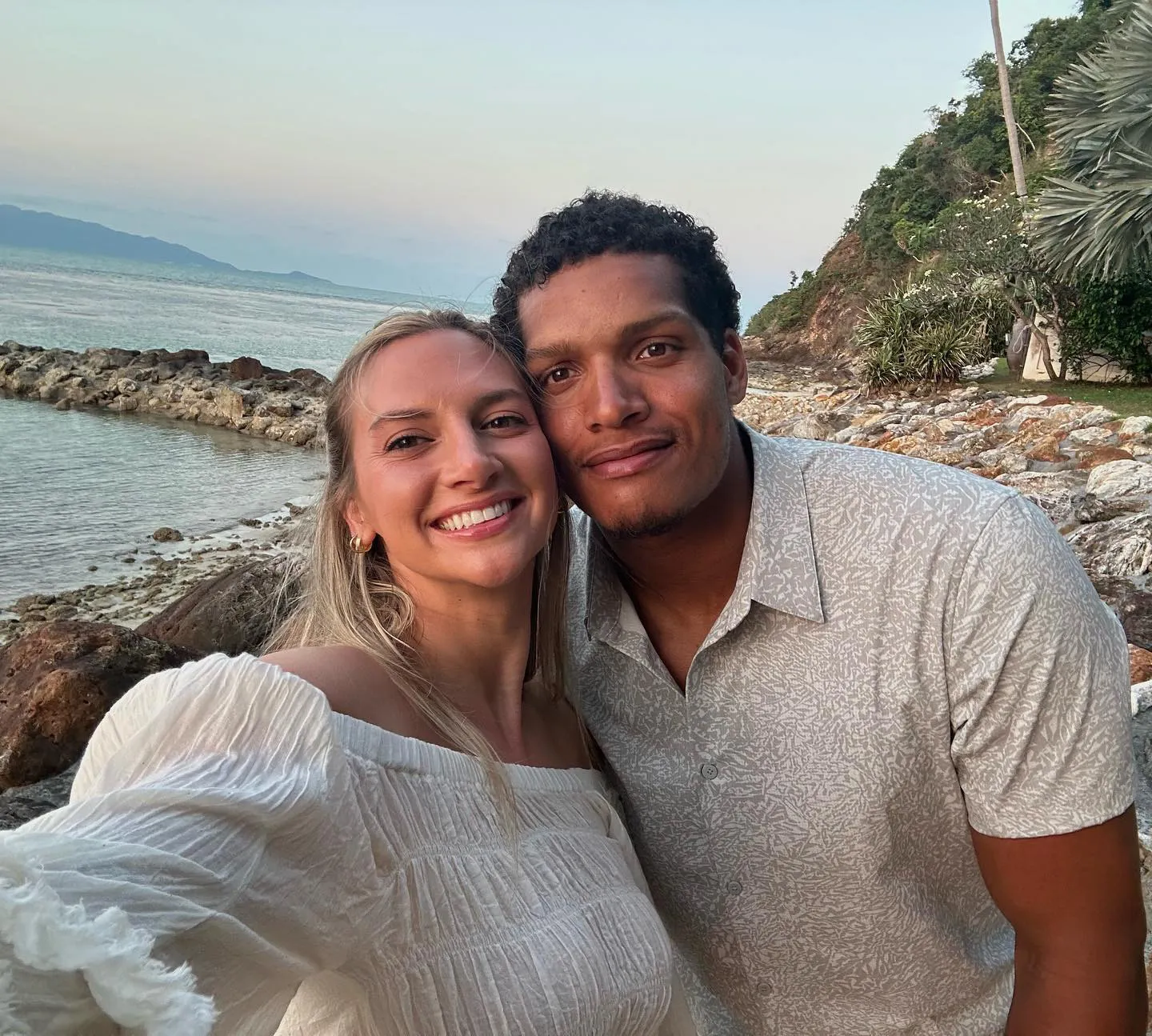 Isaac Rochell Is Supporting Wife Allison Kuch Through Her Postpartum