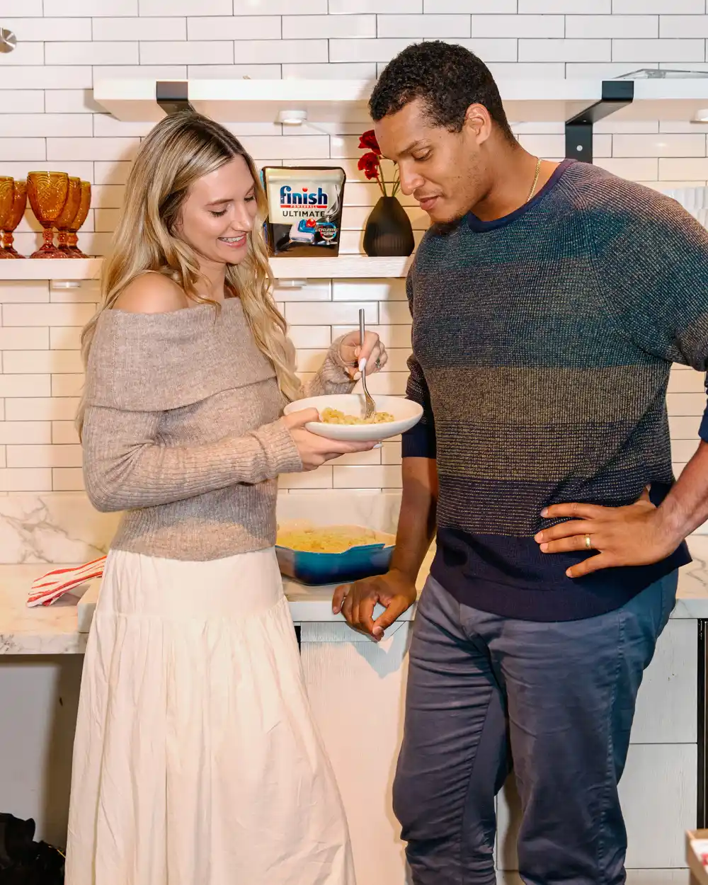 Isaac Rochell Is Supporting Wife Allison Kuch Through Her Postpartum