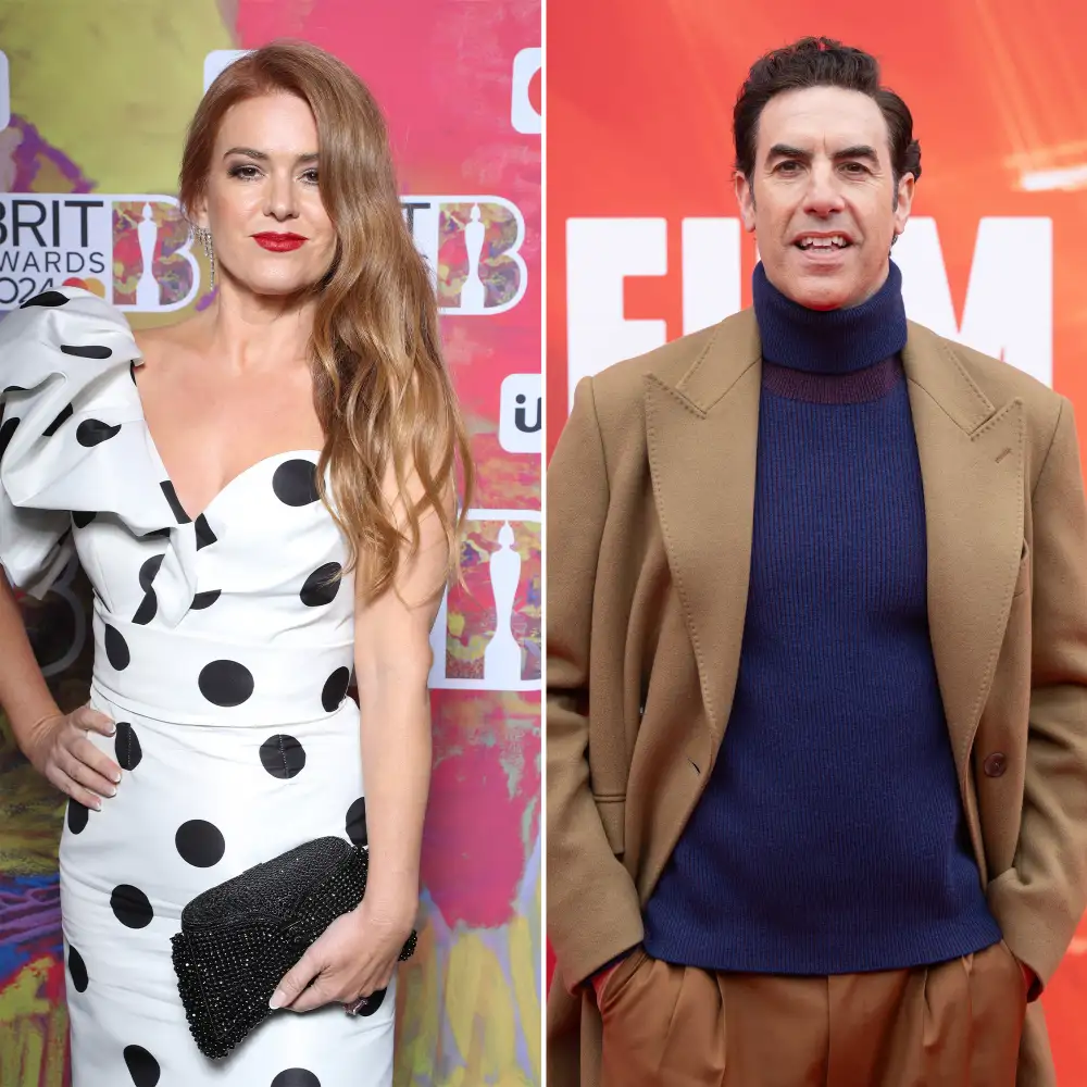 Isla Fisher Sasha Baron Cohen Discussing Financial Matters in Divorce Arbitration Talks