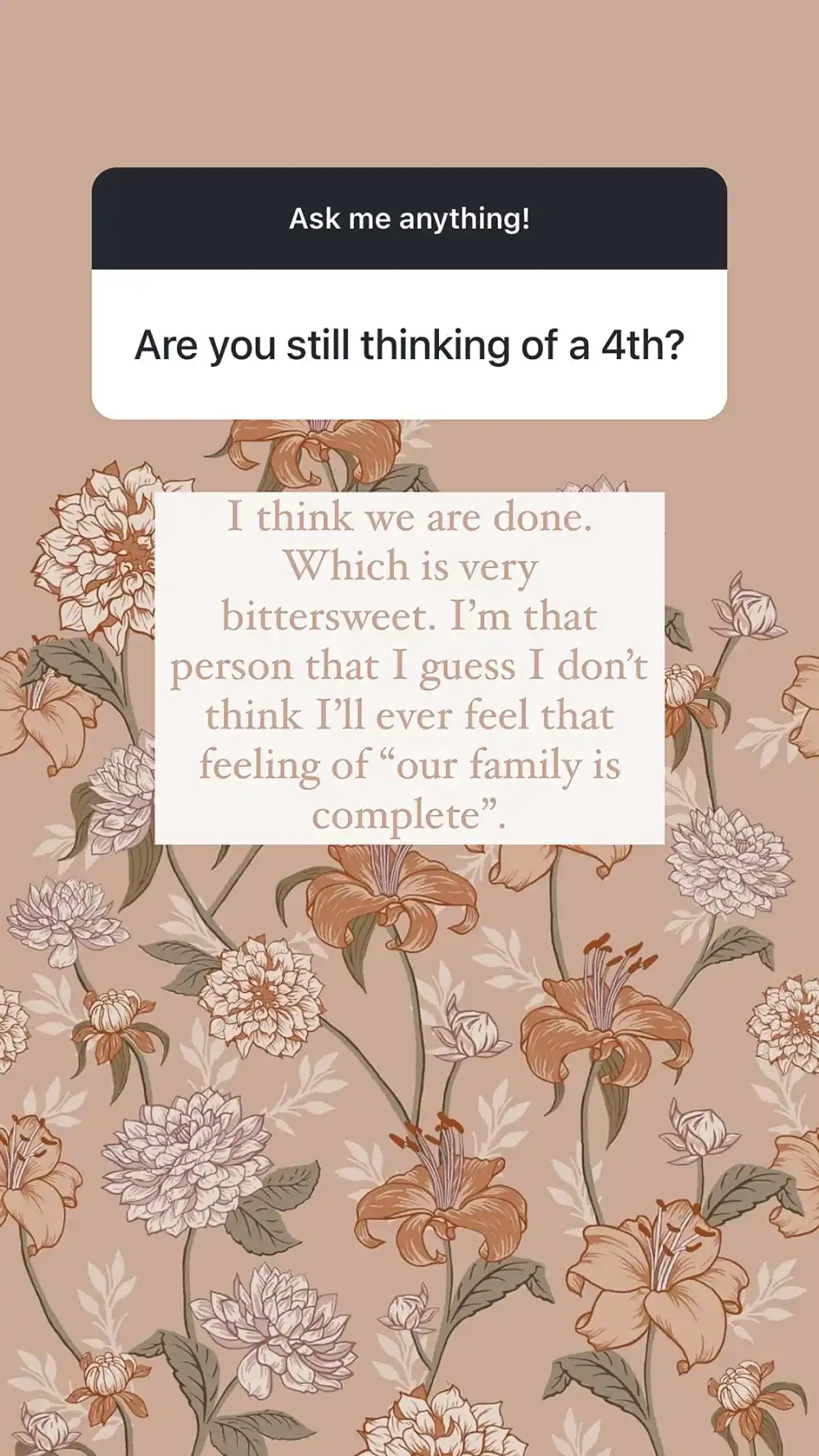 'BIP' Star Jade Roper Says It&rsquo;s &lsquo;Bittersweet&rsquo; She and Husband Tanner Tolbert Are Done Having Kids