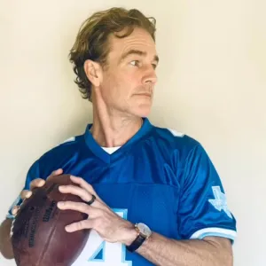 James Van Der Beek Sells Varsity Blues Jersey to Help the Financial Burden of Cancer