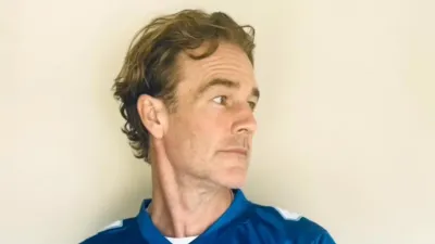 James Van Der Beek Sells Varsity Blues Jersey to Help the Financial Burden of Cancer