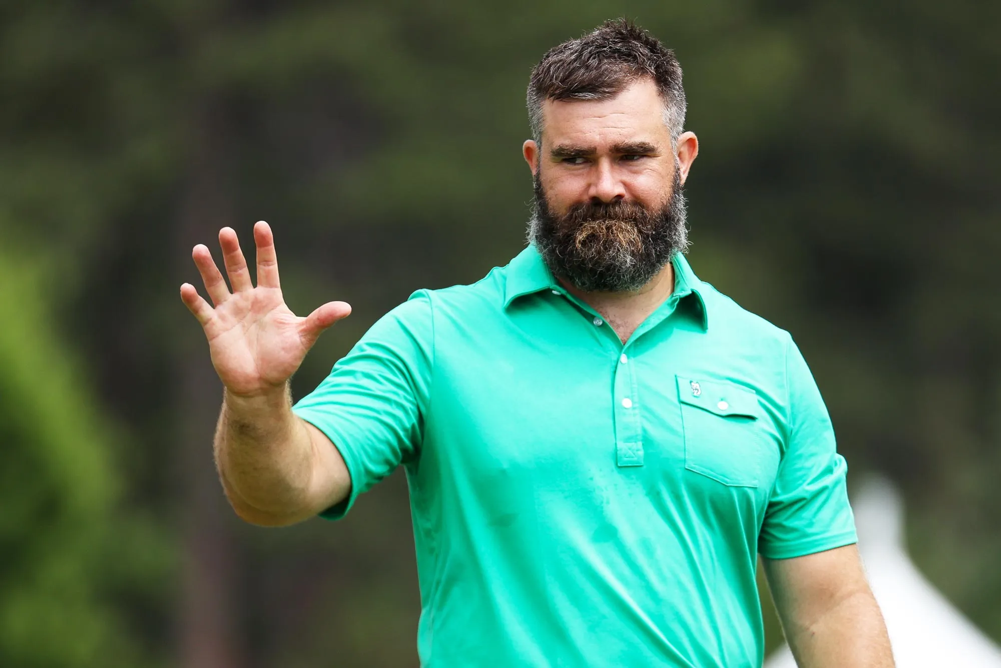 Jason Kelce Nails Karaoke Rendition of Total Eclipse of the Heart During App State Tailgate