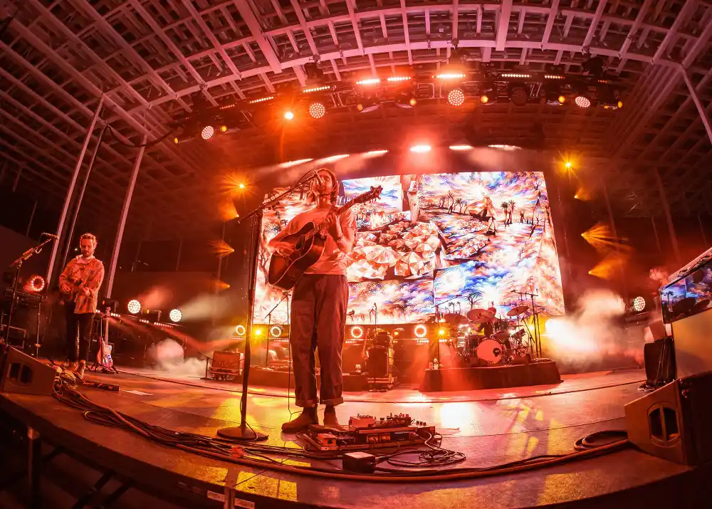 Jason Kelce Performs New Holiday Song With Mt. Joy Before Philadelphia Eagles Game