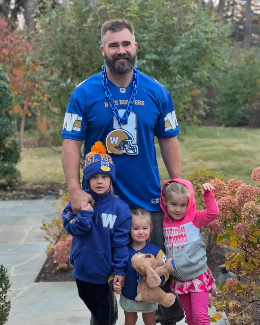 Jason Kelce Shudders About What Happens When His 4 Girls All Get to Middle School