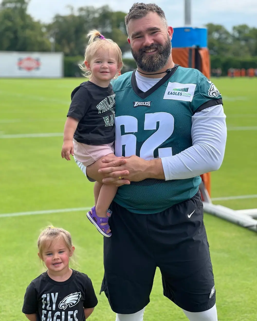 Jason Kelce Shudders About What Happens When His 4 Girls All Get to Middle School