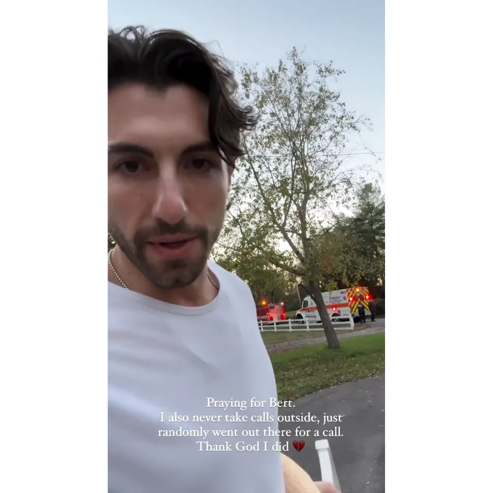 Jason Tartick Finds Neighbor Bleeding After Fall