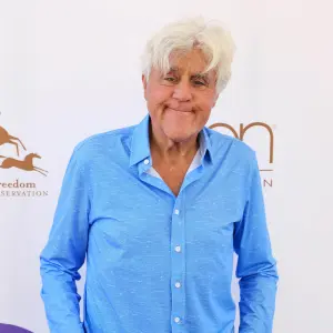 Jay Leno Wears an Eye Patch After Sustaining Injuries From Falling Down a Hill 197