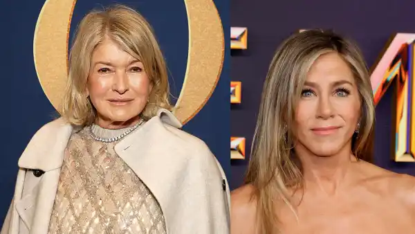 Jennifer aniston and Martha Stewart