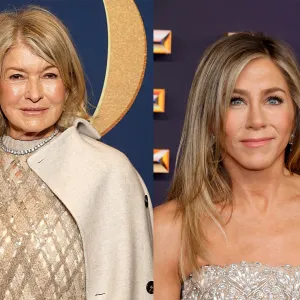 Jennifer aniston and Martha Stewart