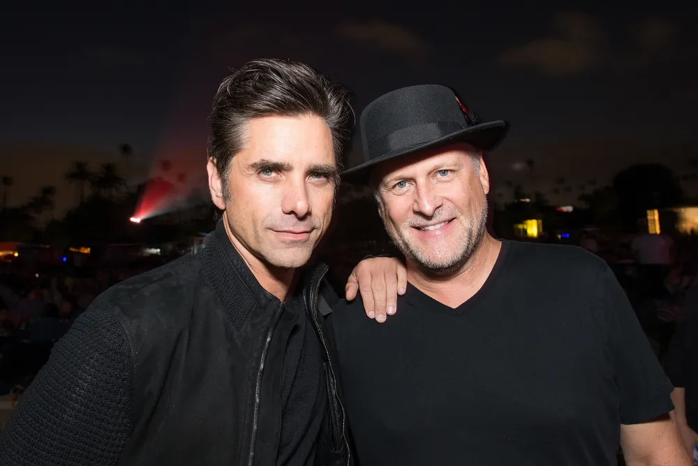 John Stamos defends wearing bald cap to support Dave Coulier