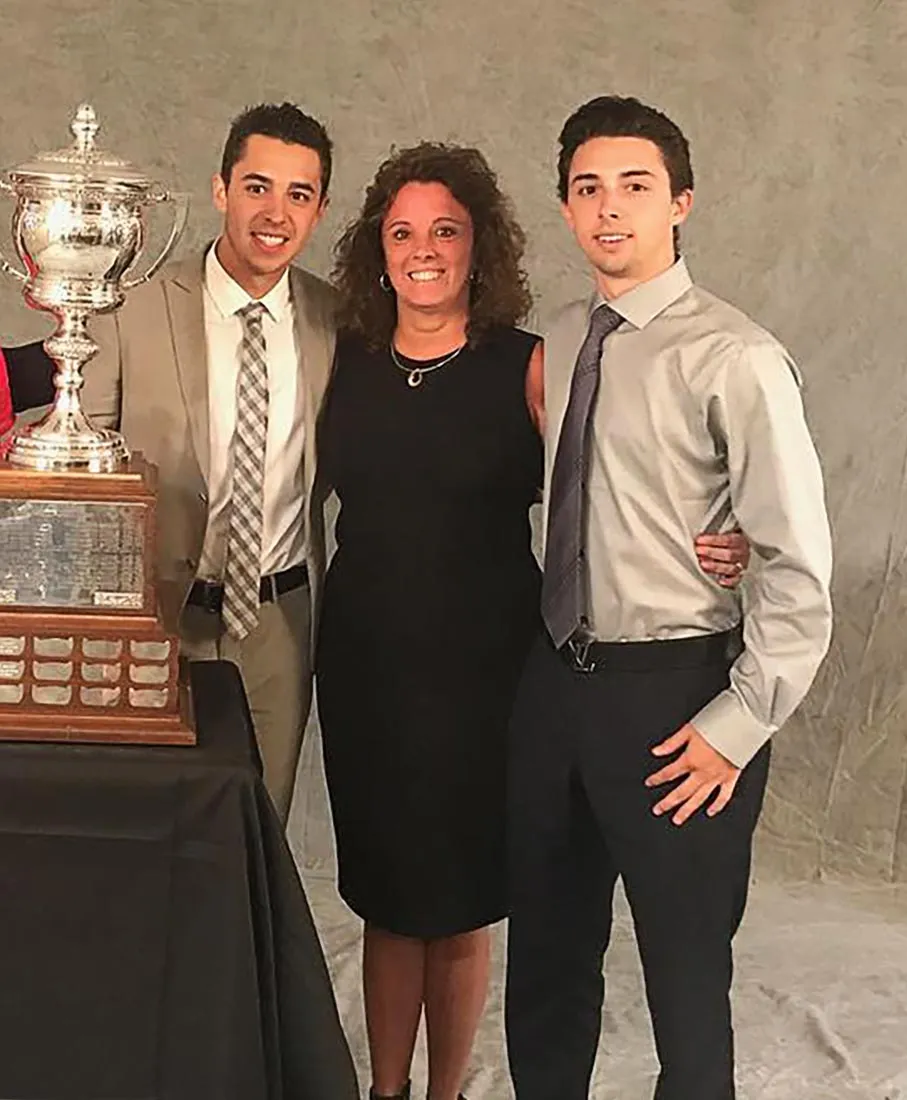 Johnny and Matthew Gaudreau s Mom Expresses Gratitude for Emotional Boston College Tribute 093