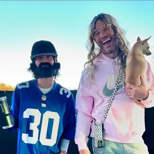 Kaley Cuoco and Fiance Tom Pelphrey Dress Up as Each Other for Halloween