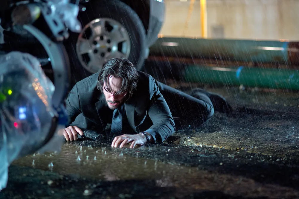 Keanu Reeves Recalls Throwing Up a Couple of Times During John Wick Stunts