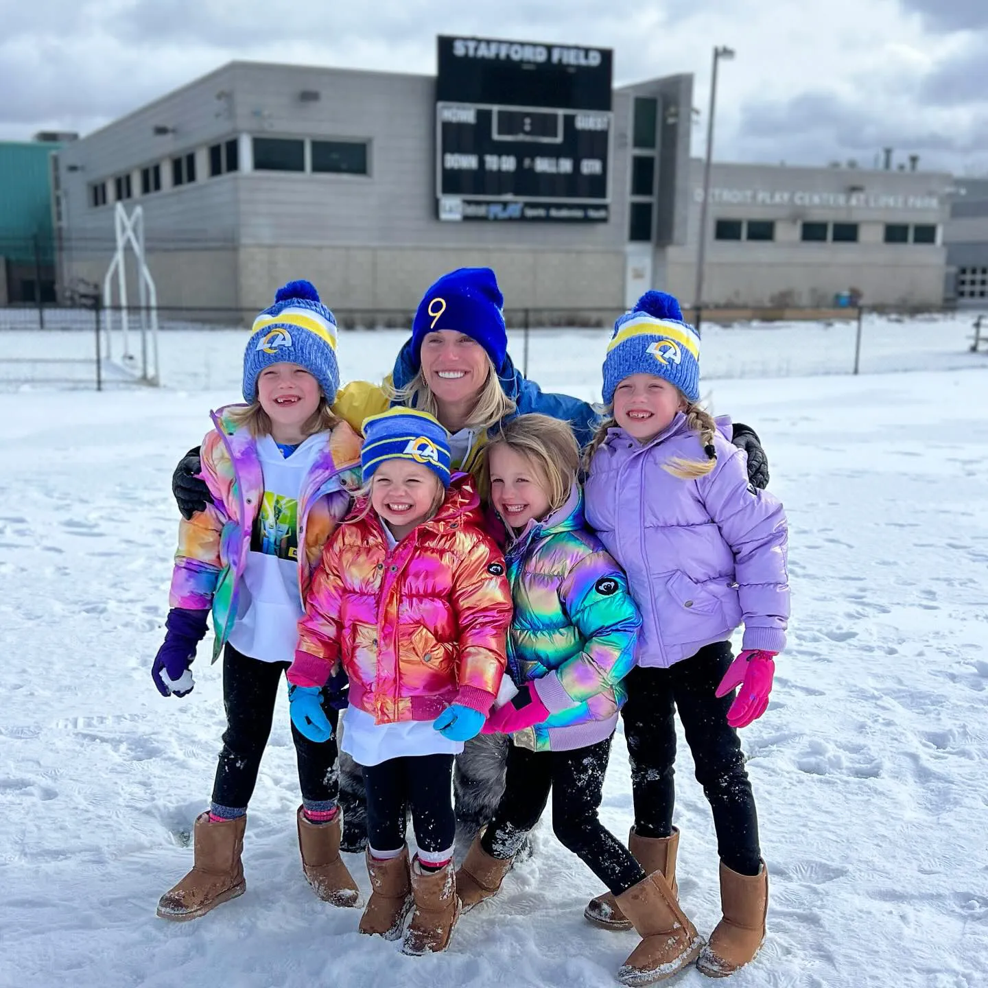 Kelly Stafford Says Daughters Are Asking About Santa