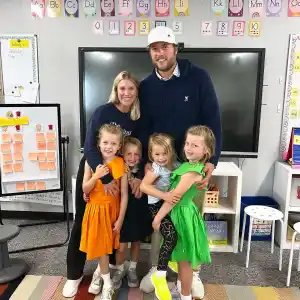 Kelly and Matthew Stafford Dress as Taylor Swift and Travis Kelce With 4 Daughters as Taylor