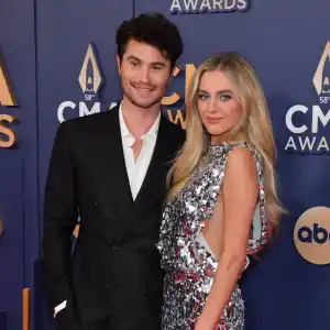 Kelsea Ballerini and Chase Stokes Bring Their Signature Chemistry to the 2024 CMA Awards Red Carpet