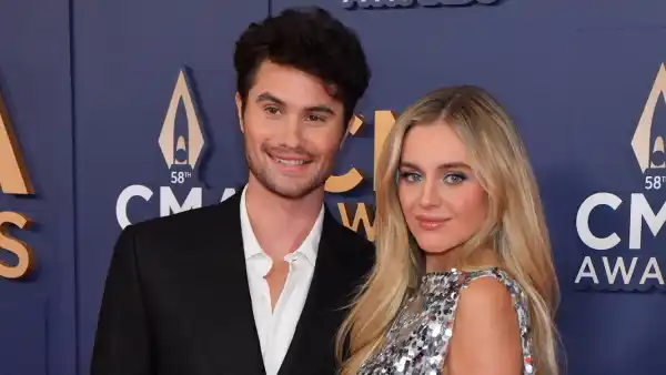 Kelsea Ballerini and Chase Stokes Bring Their Signature Chemistry to the 2024 CMA Awards Red Carpet