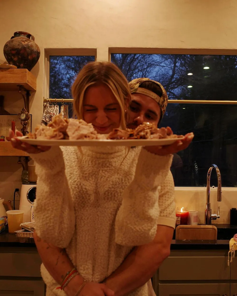 Kelsea Ballerini and Chase Stokes Pack on the PDA at Family Thanksgiving Party 770