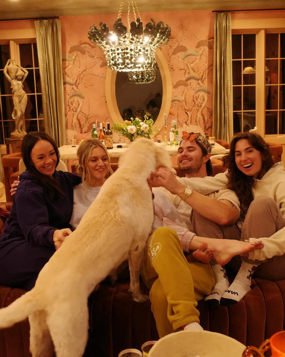 Kelsea Ballerini and Chase Stokes Pack on the PDA at Family Thanksgiving Party 771