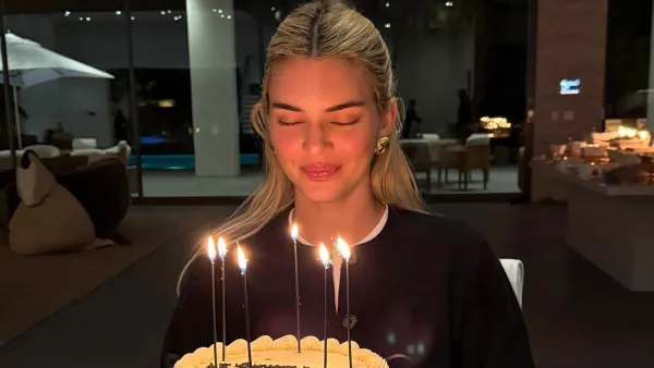 Kendall Jenner Celebrates Her Birthday in Adorable Coquette Outfit