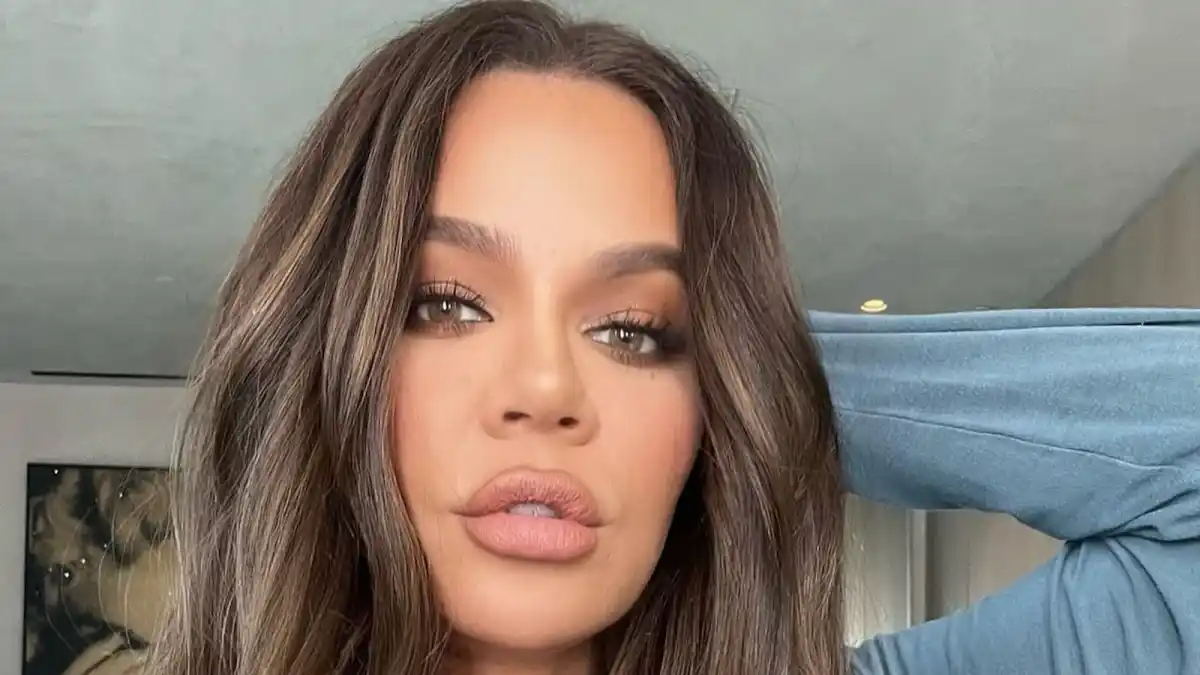 Khloe Kardashian Shows Off Glazed Hair After Getting a 2nd PIercing