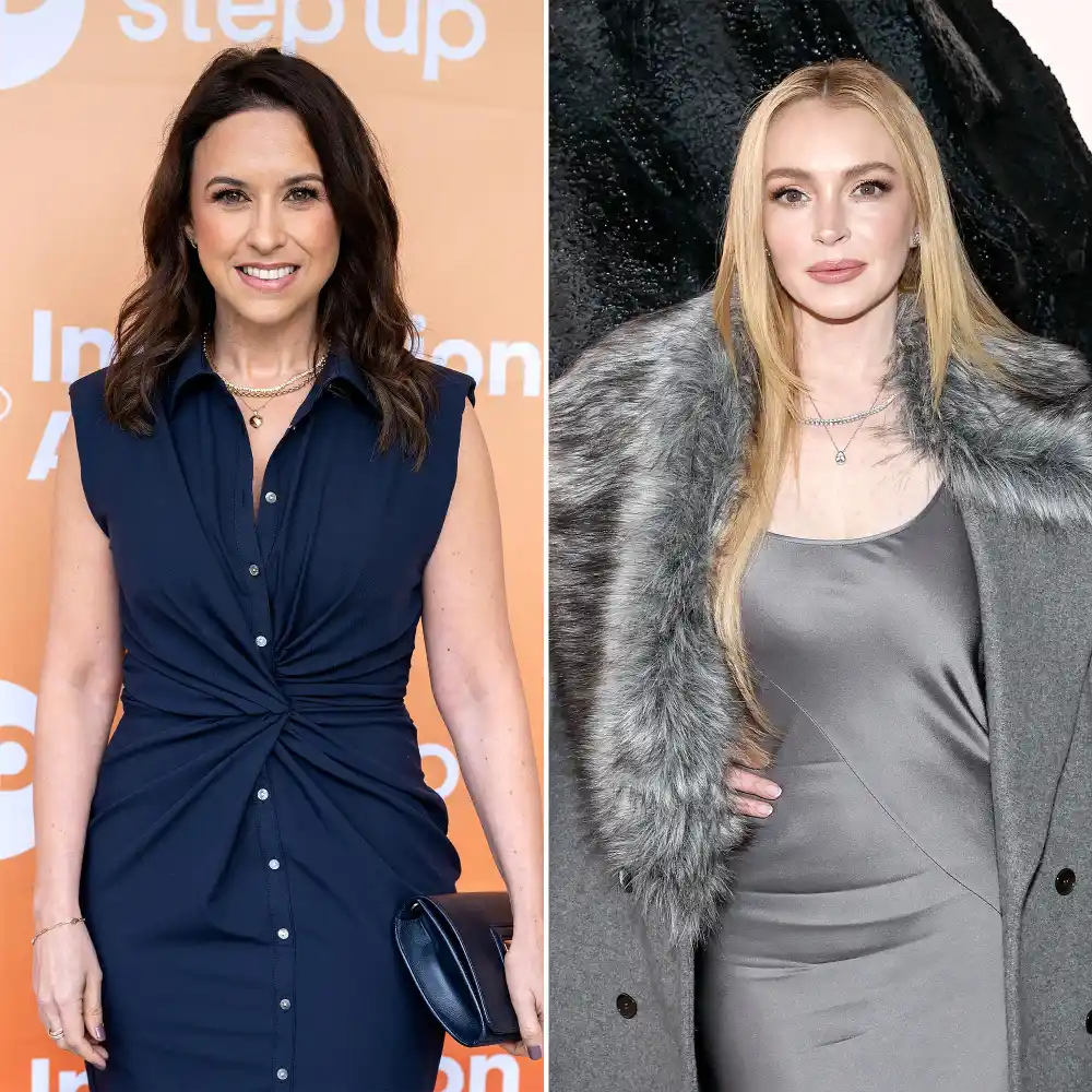 Lacey Chabert Gushes About Full Circle Nod to Lindsay Lohan in Hot Frosty