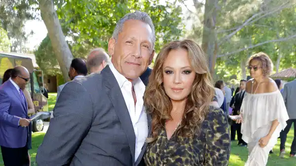 Leah Remini and Ex Angelo Pagan Reunite for Football