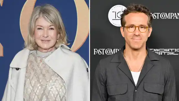 Martha Stewart Says Neighbor Ryan Reynolds Isnt Funny in Real Life