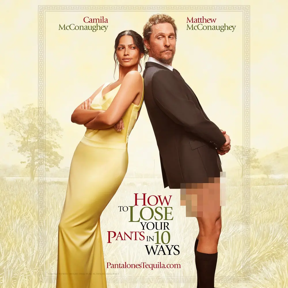 Matthew McConaughey Recreates Iconic How to Lose a Guy in 10 Days Poster