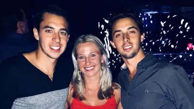 Madeline Gaudreau Posts Thanksgiving Photo of Matty and Johnny