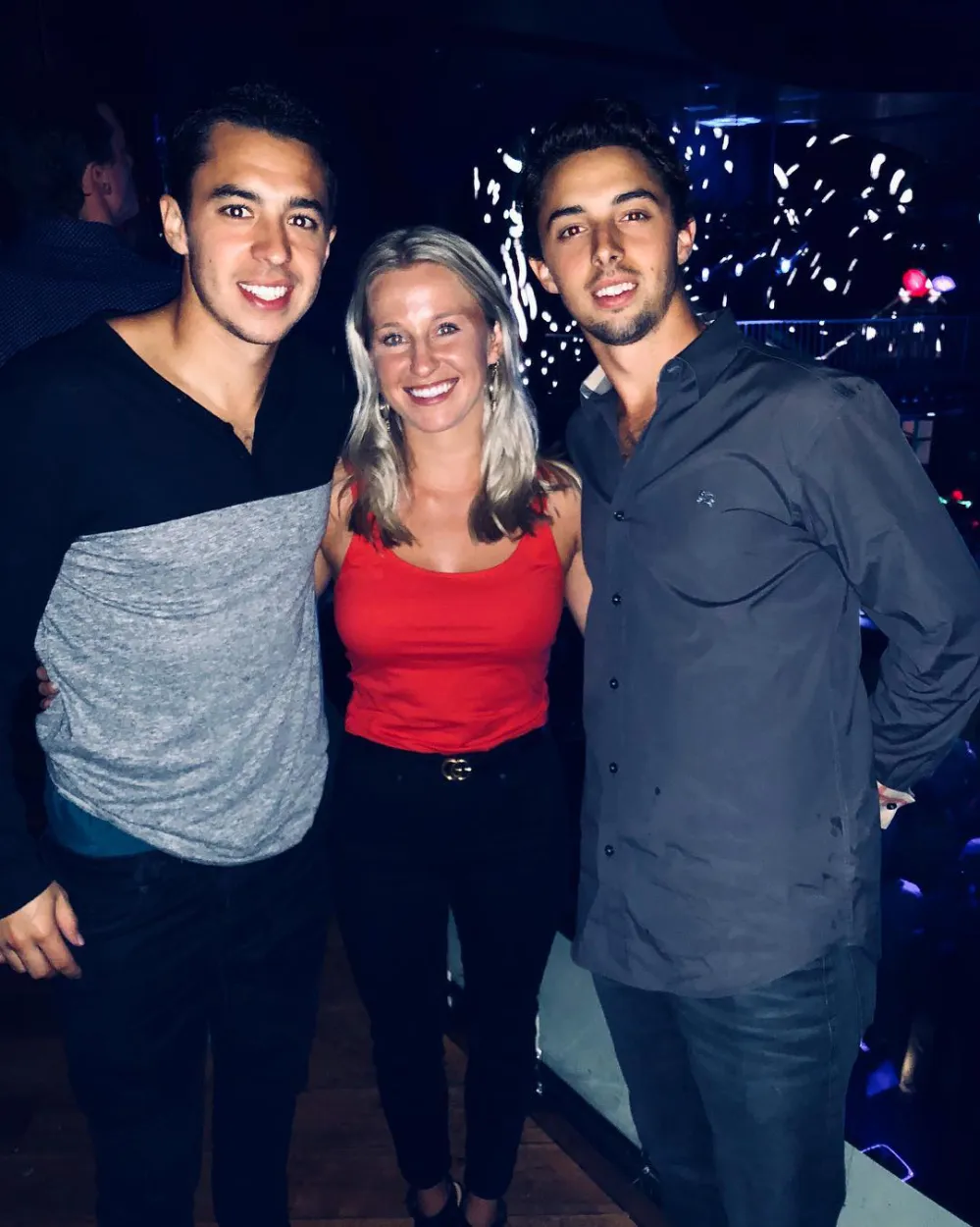 Madeline Gaudreau Posts Thanksgiving Photo of Matty and Johnny