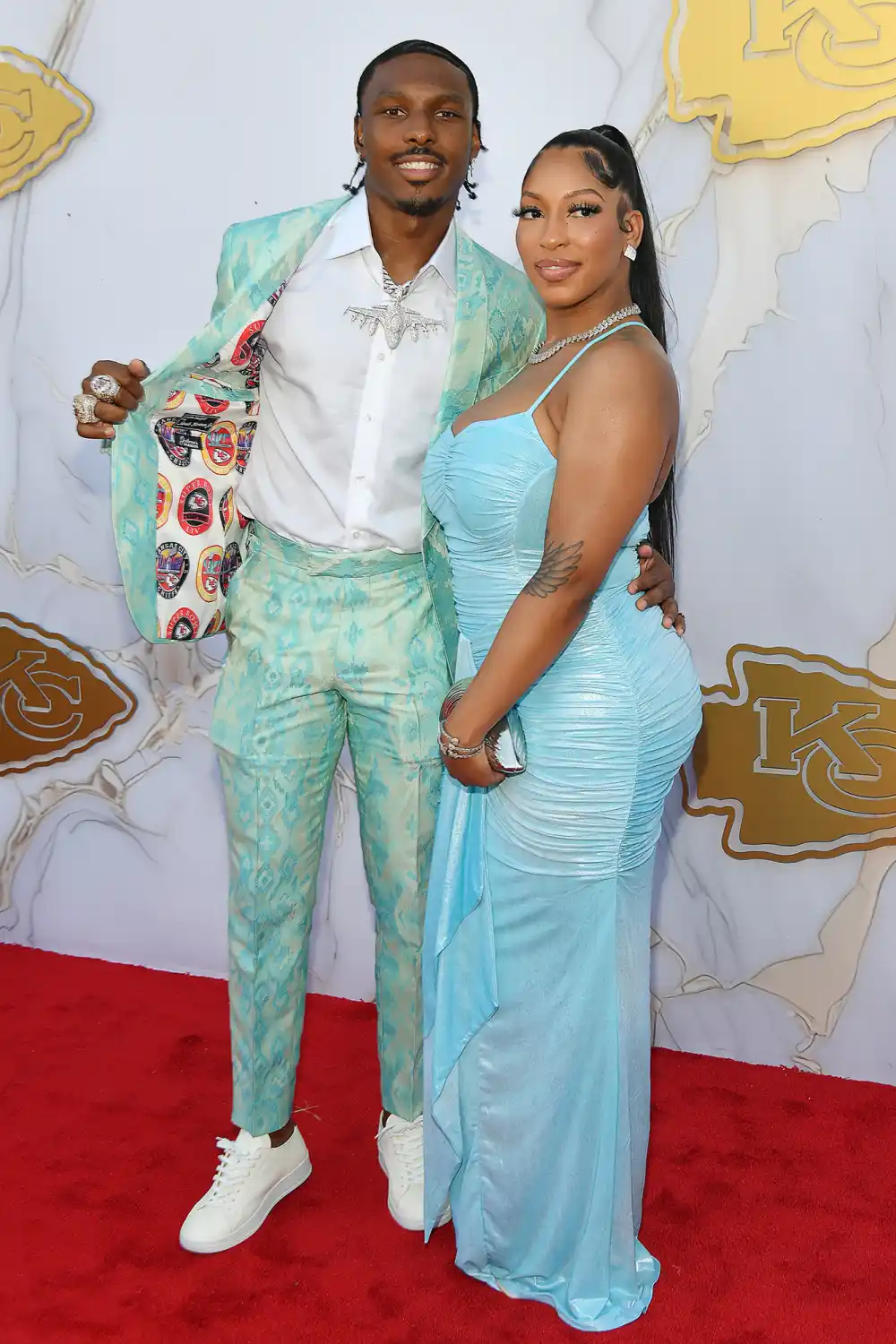 Mecole Hardman Jr. and Fiancee Chariah Gordon Bring 2 Kids to Kansas City Chiefs Game for 1st Time