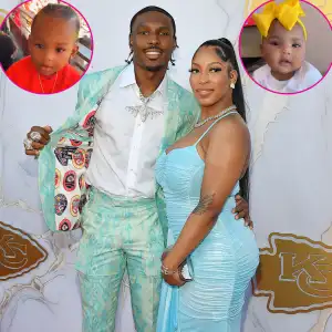 Mecole Hardman Jr. and Fiancee Chariah Gordon Bring 2 Kids to Kansas City Chiefs Game for 1st Time