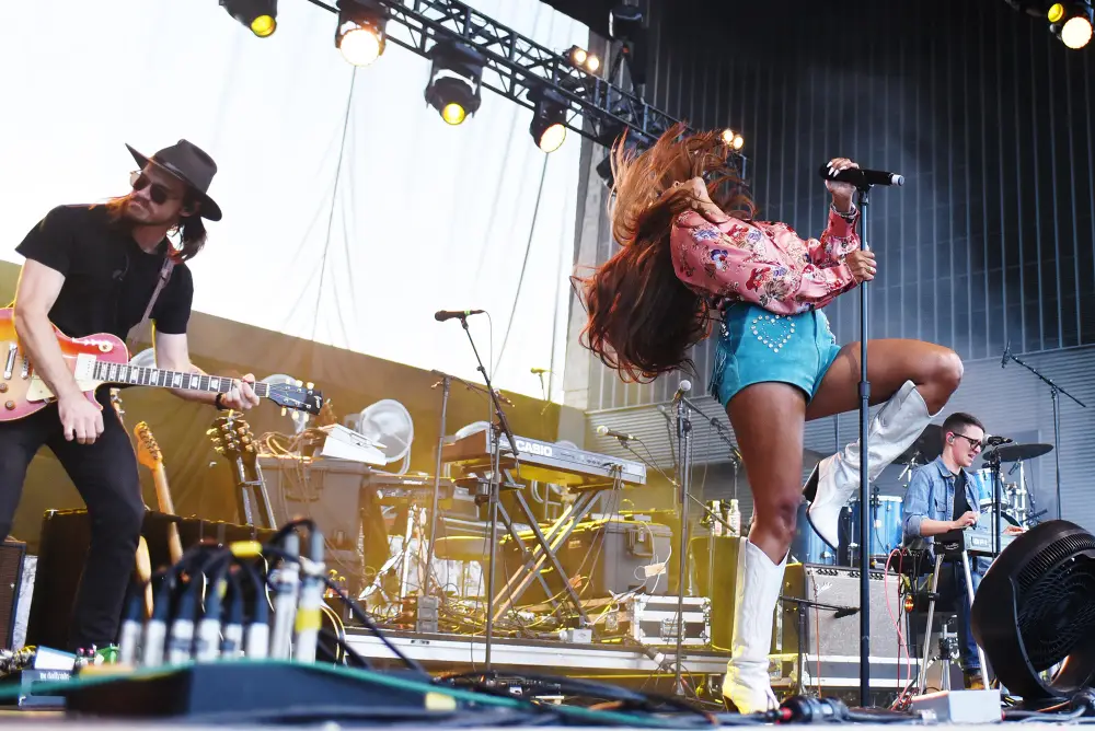 Mickey Guyton Pre Show Ritual Involves Rose and Tequila