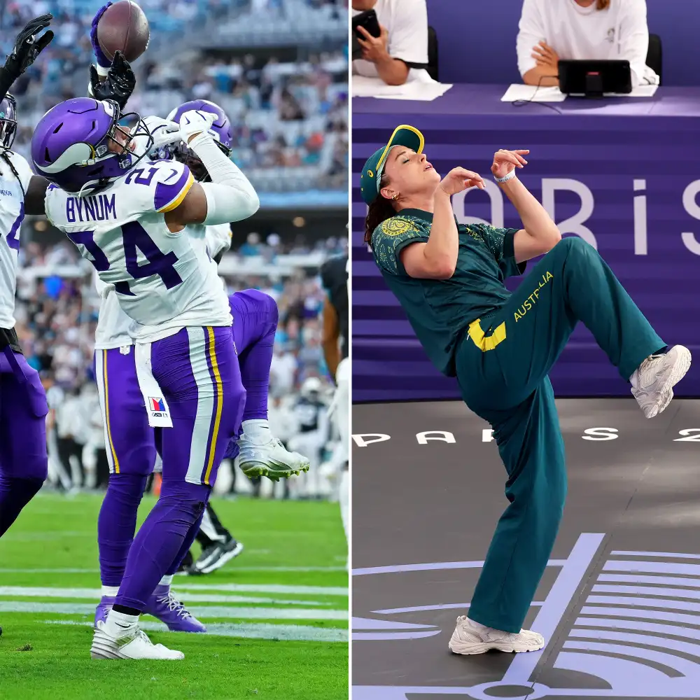 Minnesota Vikings Camryn Bynum Does Hilarious Celebration Dance Inspired by Breakdancer Raygun