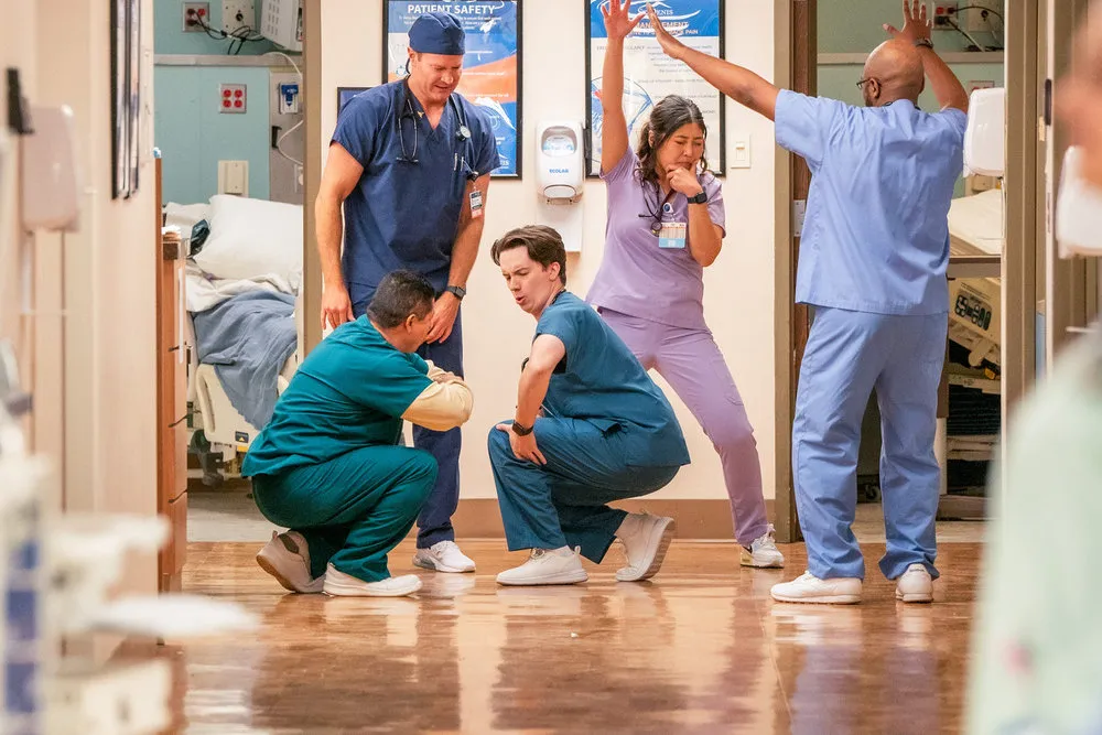 Mekki Leeper Shows Behind-the-Scenes Secrets of NBC's 'St. Denis Medical'