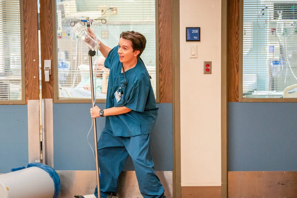 Mekki Leeper Shows Behind-the-Scenes Secrets of NBC's 'St. Denis Medical'
