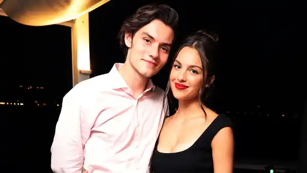 Olivia Rodrigo Wears L Necklace for BF Louis Partridge